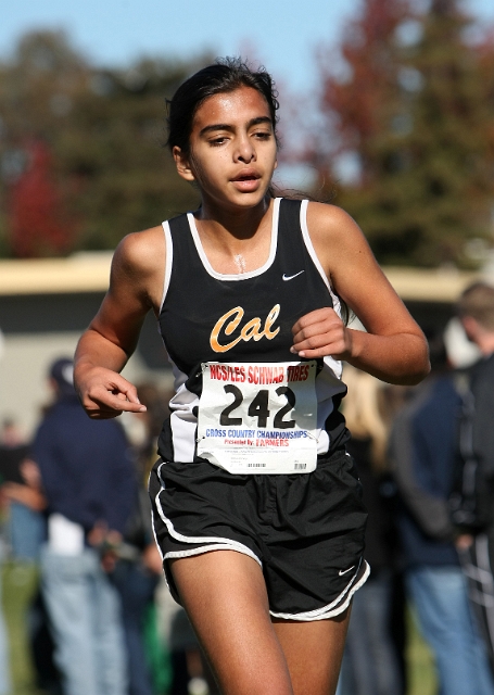 NCS XC D1 Girls-038.JPG - 2009 North Coast Section Cross Country Championships, Hayward High School, Hayward, California